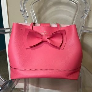 Kate Spade pink bow handbag